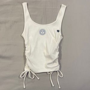white tank top from hollister